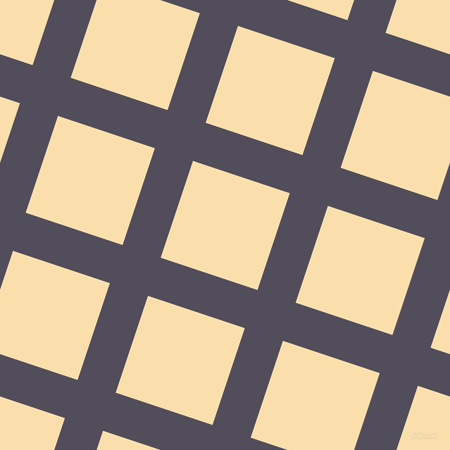 72/162 degree angle diagonal checkered chequered lines, 57 pixel line width, 145 pixel square size, Mulled Wine and Peach-Yellow plaid checkered seamless tileable