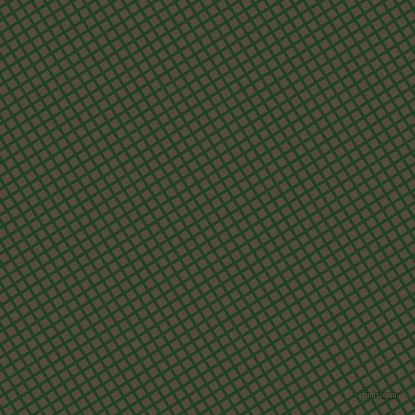 32/122 degree angle diagonal checkered chequered lines, 3 pixel line width, 8 pixel square size, Myrtle and Metallic Bronze plaid checkered seamless tileable