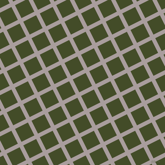 27/117 degree angle diagonal checkered chequered lines, 16 pixel lines width, 57 pixel square size, Nobel and Bronzetone plaid checkered seamless tileable