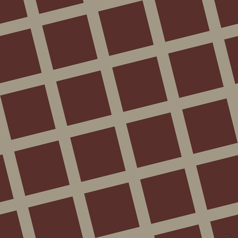 14/104 degree angle diagonal checkered chequered lines, 42 pixel lines width, 161 pixel square size, Nomad and Moccaccino plaid checkered seamless tileable
