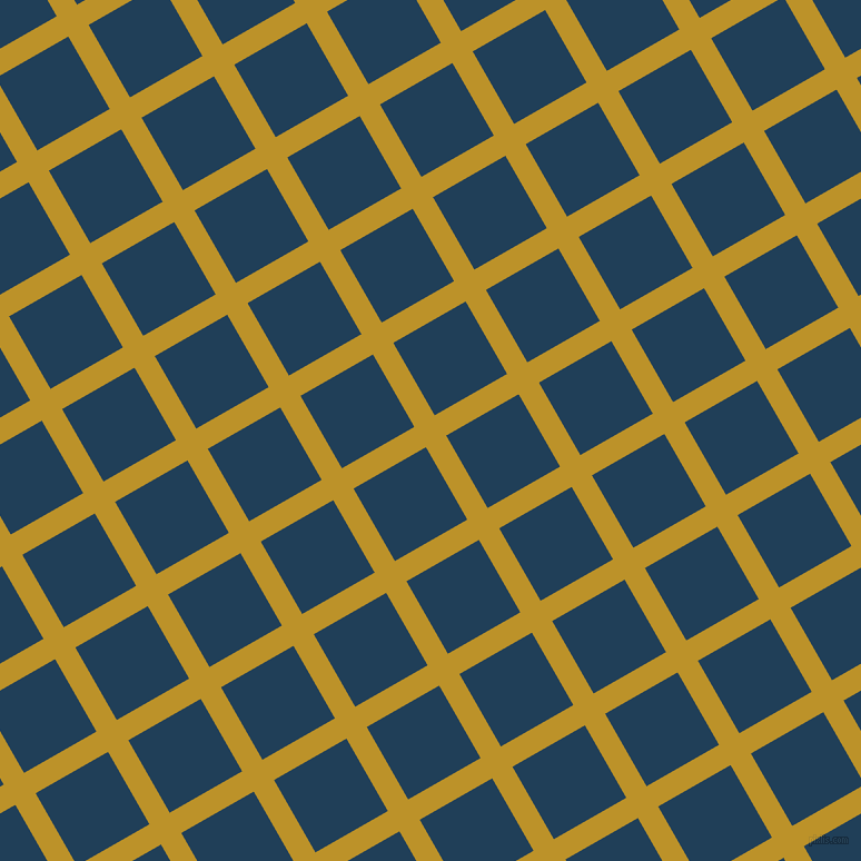 30/120 degree angle diagonal checkered chequered lines, 21 pixel lines width, 75 pixel square size, Nugget and Regal Blue plaid checkered seamless tileable