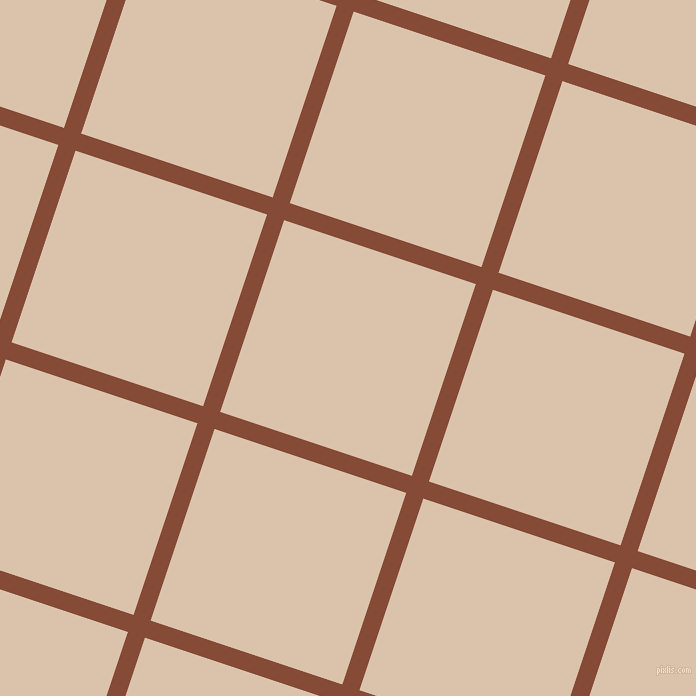 72/162 degree angle diagonal checkered chequered lines, 18 pixel line width, 202 pixel square size, Paarl and Bone plaid checkered seamless tileable
