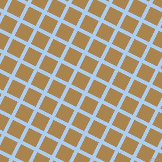 63/153 degree angle diagonal checkered chequered lines, 12 pixel line width, 48 pixel square size, Pale Cornflower Blue and Muddy Waters plaid checkered seamless tileable