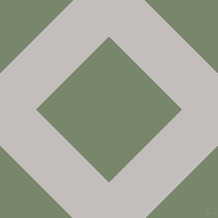 45/135 degree angle diagonal checkered chequered lines, 165 pixel line width, 335 pixel square size, Pale Slate and Camouflage Green plaid checkered seamless tileable