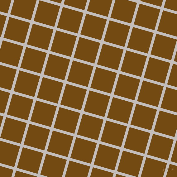 74/164 degree angle diagonal checkered chequered lines, 9 pixel lines width, 69 pixel square size, Pale Slate and Raw Umber plaid checkered seamless tileable