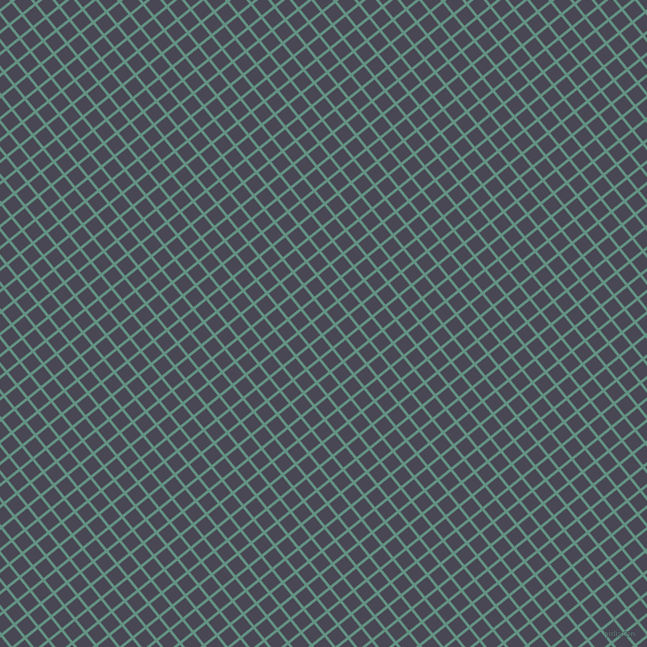39/129 degree angle diagonal checkered chequered lines, 3 pixel lines width, 16 pixel square size, Patina and Gun Powder plaid checkered seamless tileable