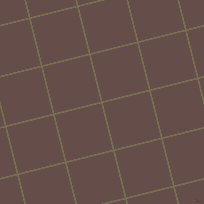 14/104 degree angle diagonal checkered chequered lines, 7 pixel lines width, 192 pixel square size, Peat and Congo Brown plaid checkered seamless tileable