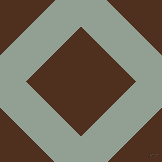 45/135 degree angle diagonal checkered chequered lines, 126 pixel lines width, 266 pixel square size, Pewter and Indian Tan plaid checkered seamless tileable