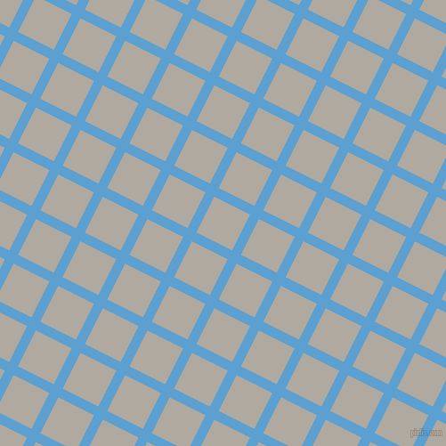 63/153 degree angle diagonal checkered chequered lines, 11 pixel lines width, 45 pixel square size, Picton Blue and Cloudy plaid checkered seamless tileable