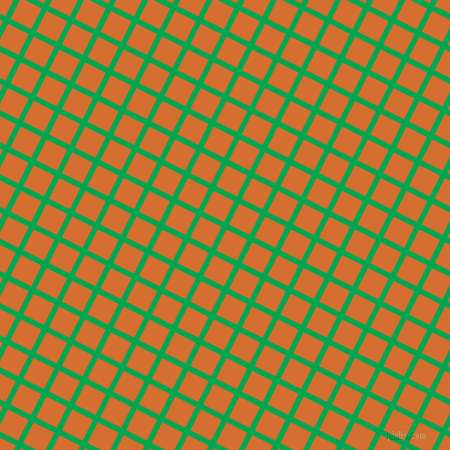 63/153 degree angle diagonal checkered chequered lines, 5 pixel line width, 21 pixel square sizePigment Green and Tango plaid checkered seamless tileable