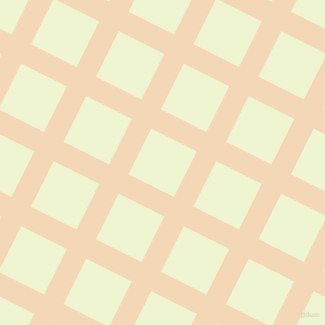 63/153 degree angle diagonal checkered chequered lines, 43 pixel line width, 101 pixel square size, Pink Lady and Rice Flower plaid checkered seamless tileable