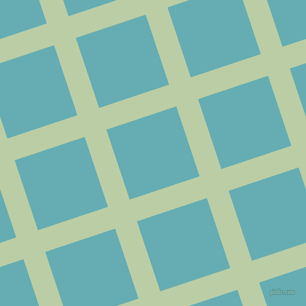 18/108 degree angle diagonal checkered chequered lines, 33 pixel lines width, 106 pixel square size, Pixie Green and Fountain Blue plaid checkered seamless tileable