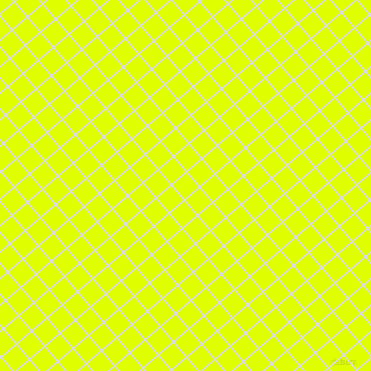 41/131 degree angle diagonal checkered chequered lines, 2 pixel line width, 27 pixel square size, Quartz and Chartreuse Yellow plaid checkered seamless tileable