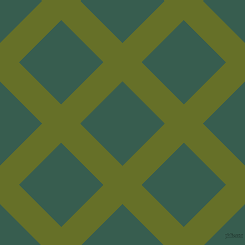 45/135 degree angle diagonal checkered chequered lines, 54 pixel lines width, 119 pixel square size, Rain Forest and Spectra plaid checkered seamless tileable