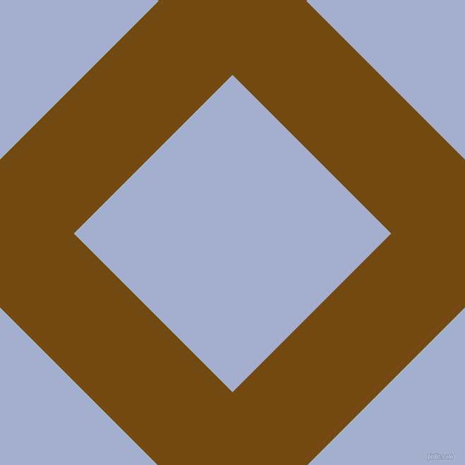 45/135 degree angle diagonal checkered chequered lines, 148 pixel lines width, 318 pixel square size, Raw Umber and Echo Blue plaid checkered seamless tileable