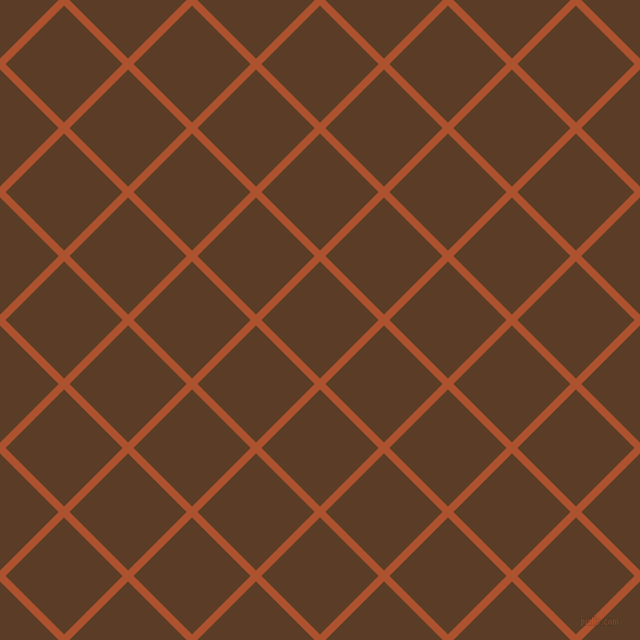 45/135 degree angle diagonal checkered chequered lines, 7 pixel lines width, 76 pixel square size, Red Stage and Bracken plaid checkered seamless tileable
