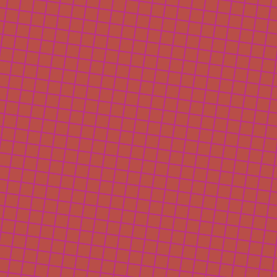82/172 degree angle diagonal checkered chequered lines, 2 pixel line width, 17 pixel square size, Red Violet and Chestnut plaid checkered seamless tileable