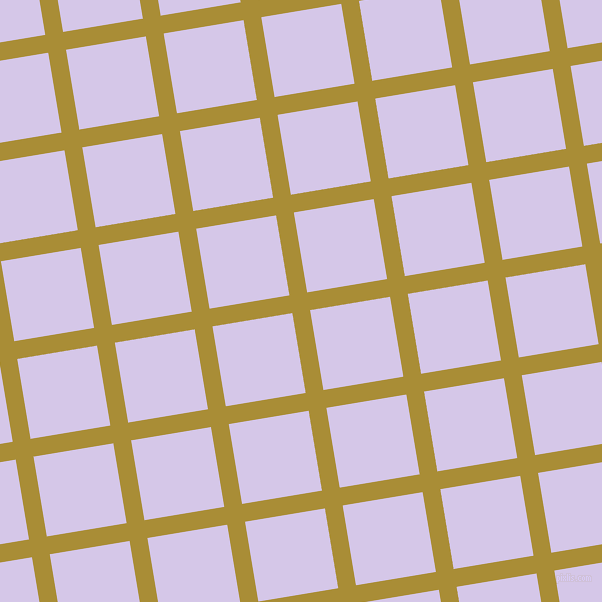 9/99 degree angle diagonal checkered chequered lines, 18 pixel line width, 81 pixel square size, Reef Gold and Fog plaid checkered seamless tileable