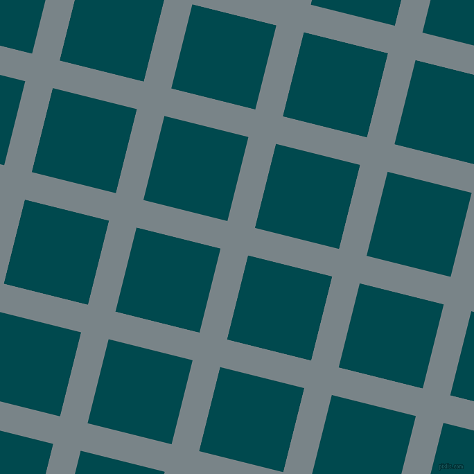 76/166 degree angle diagonal checkered chequered lines, 41 pixel lines width, 125 pixel square size, Regent Grey and Sherpa Blue plaid checkered seamless tileable