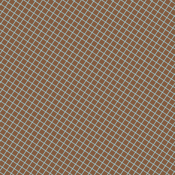 56/146 degree angle diagonal checkered chequered lines, 2 pixel lines width, 16 pixel square size, Regent St Blue and Potters Clay plaid checkered seamless tileable