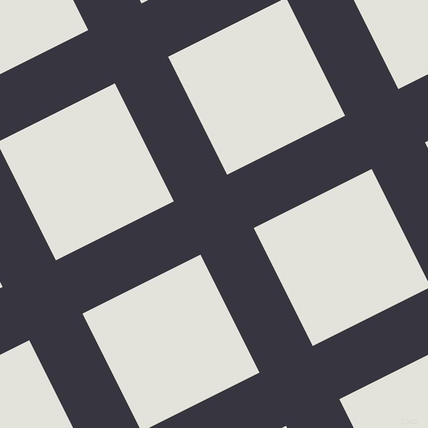 27/117 degree angle diagonal checkered chequered lines, 120 pixel lines width, 266 pixel square size, Revolver and Snow Drift plaid checkered seamless tileable