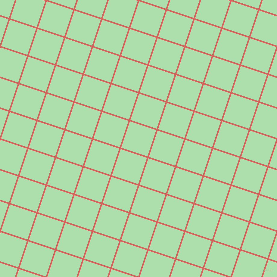 72/162 degree angle diagonal checkered chequered lines, 5 pixel line width, 92 pixel square size, Roman and Moss Green plaid checkered seamless tileable