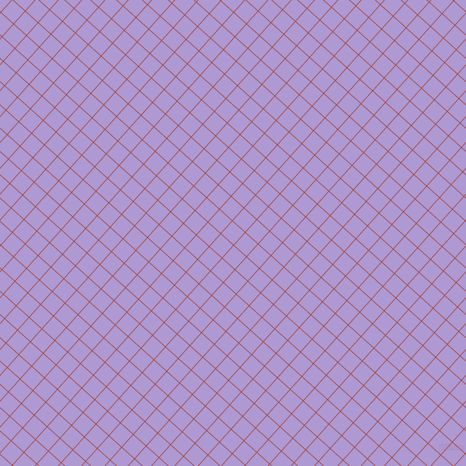 48/138 degree angle diagonal checkered chequered lines, 1 pixel lines width, 24 pixel square size, Roof Terracotta and Biloba Flower plaid checkered seamless tileable