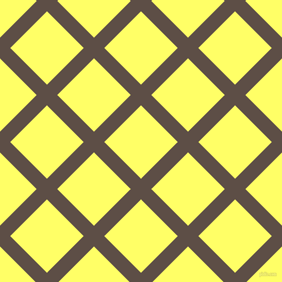 45/135 degree angle diagonal checkered chequered lines, 30 pixel line width, 107 pixel square size, Saddle and Laser Lemon plaid checkered seamless tileable