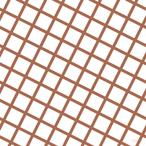 63/153 degree angle diagonal checkered chequered lines, 10 pixel lines width, 46 pixel square size, Sante Fe and White plaid checkered seamless tileable