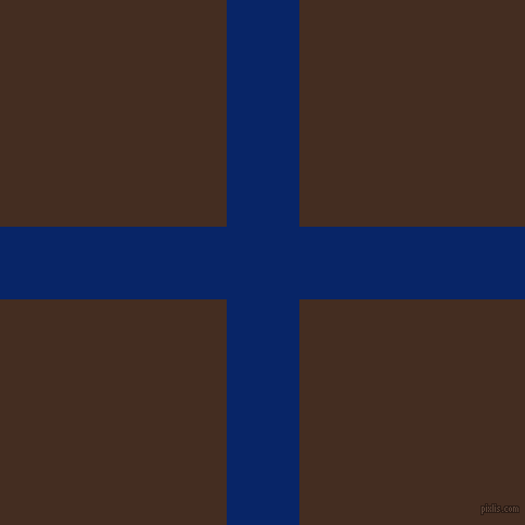 checkered chequered horizontal vertical lines, 67 pixel line width, 417 pixel square size, Sapphire and Morocco Brown plaid checkered seamless tileable