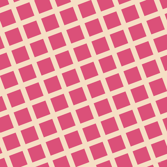 21/111 degree angle diagonal checkered chequered lines, 18 pixel line width, 50 pixel square size, Sazerac and Cranberry plaid checkered seamless tileable
