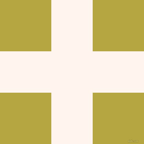 checkered chequered horizontal vertical lines, 142 pixel lines width, 352 pixel square size, Seashell and Brass plaid checkered seamless tileable