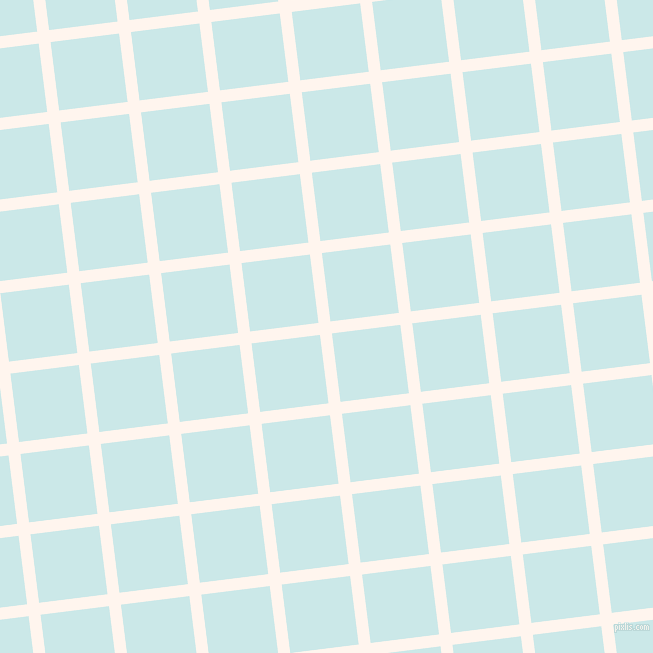7/97 degree angle diagonal checkered chequered lines, 12 pixel lines width, 69 pixel square size, Seashell and Mabel plaid checkered seamless tileable