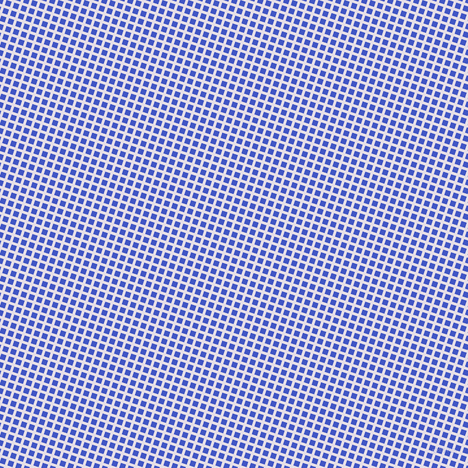 72/162 degree angle diagonal checkered chequered lines, 4 pixel line width, 8 pixel square size, Selago and Free Speech Blue plaid checkered seamless tileable
