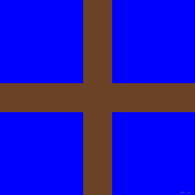 checkered chequered horizontal vertical lines, 93 pixel line width, 533 pixel square size, Semi-Sweet Chocolate and Blue plaid checkered seamless tileable