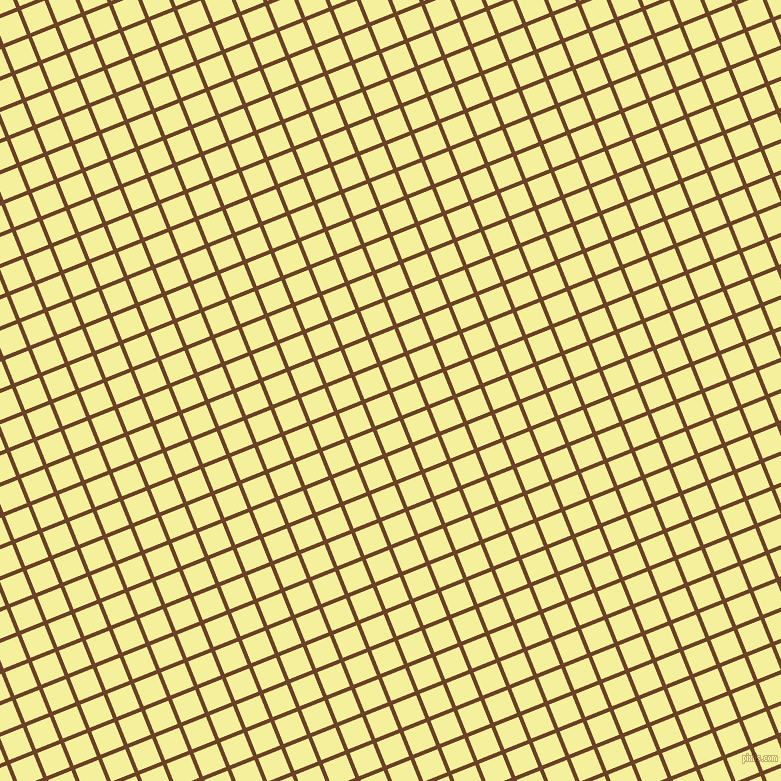 22/112 degree angle diagonal checkered chequered lines, 4 pixel lines width, 25 pixel square size, Semi-Sweet Chocolate and Portafino plaid checkered seamless tileable