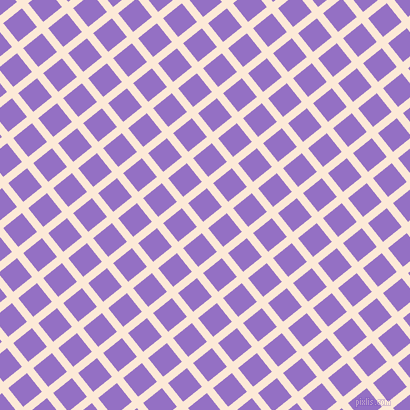 39/129 degree angle diagonal checkered chequered lines, 8 pixel line width, 24 pixel square size, Serenade and Lilac Bush plaid checkered seamless tileable