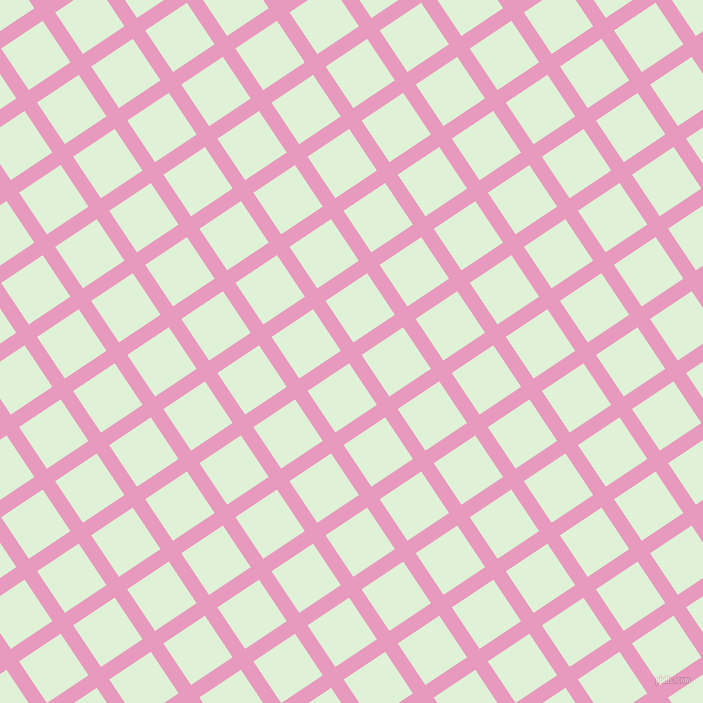 34/124 degree angle diagonal checkered chequered lines, 15 pixel lines width, 50 pixel square size, Shocking and Hint Of Green plaid checkered seamless tileable