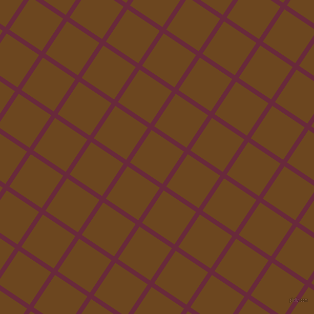 56/146 degree angle diagonal checkered chequered lines, 9 pixel lines width, 76 pixel square size, Siren and Antique Brass plaid checkered seamless tileable