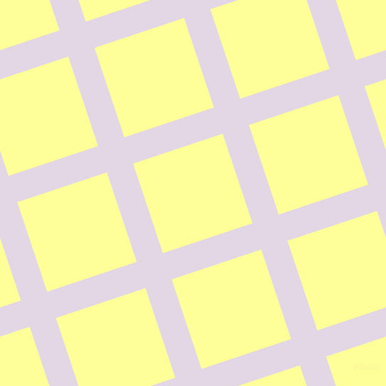 18/108 degree angle diagonal checkered chequered lines, 39 pixel lines width, 133 pixel square size, Snuff and Canary plaid checkered seamless tileable