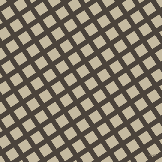 34/124 degree angle diagonal checkered chequered lines, 17 pixel line width, 35 pixel square size, Space Shuttle and Sisal plaid checkered seamless tileable