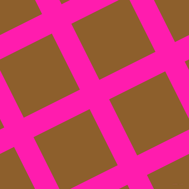 27/117 degree angle diagonal checkered chequered lines, 71 pixel line width, 204 pixel square size, Spicy Pink and Rusty Nail plaid checkered seamless tileable