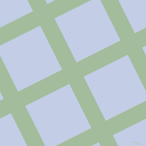 27/117 degree angle diagonal checkered chequered lines, 53 pixel line width, 163 pixel square size, Spring Rain and Periwinkle plaid checkered seamless tileable