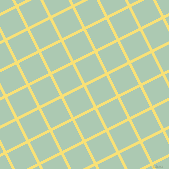 27/117 degree angle diagonal checkered chequered lines, 9 pixel line width, 73 pixel square size, Sweet Corn and Gum Leaf plaid checkered seamless tileable