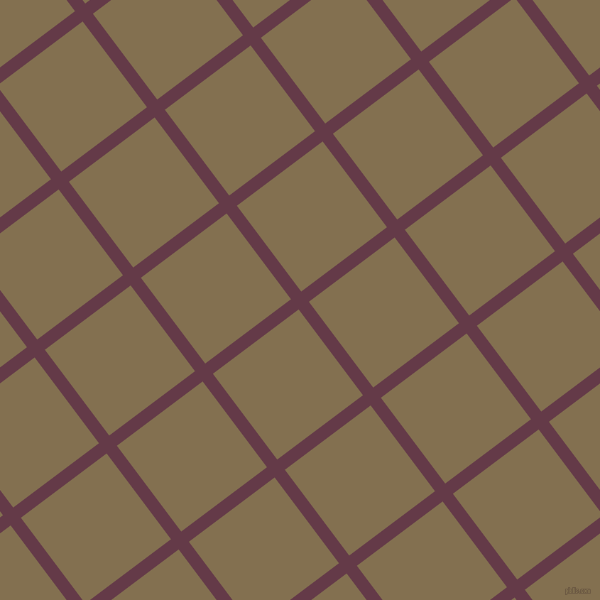 37/127 degree angle diagonal checkered chequered lines, 18 pixel lines width, 151 pixel square size, Tawny Port and Shadow plaid checkered seamless tileable