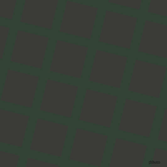 76/166 degree angle diagonal checkered chequered lines, 28 pixel line width, 101 pixel square size, Timber Green and Zeus plaid checkered seamless tileable