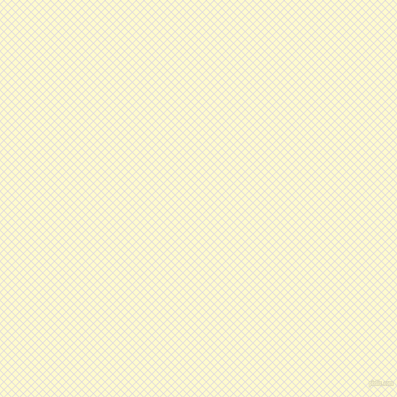 45/135 degree angle diagonal checkered chequered lines, 1 pixel line width, 7 pixel square size, Titan White and Lemon Chiffon plaid checkered seamless tileable