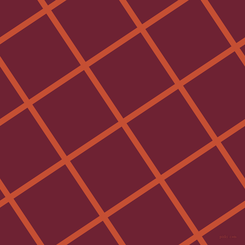 34/124 degree angle diagonal checkered chequered lines, 12 pixel lines width, 128 pixel square size, Trinidad and Claret plaid checkered seamless tileable