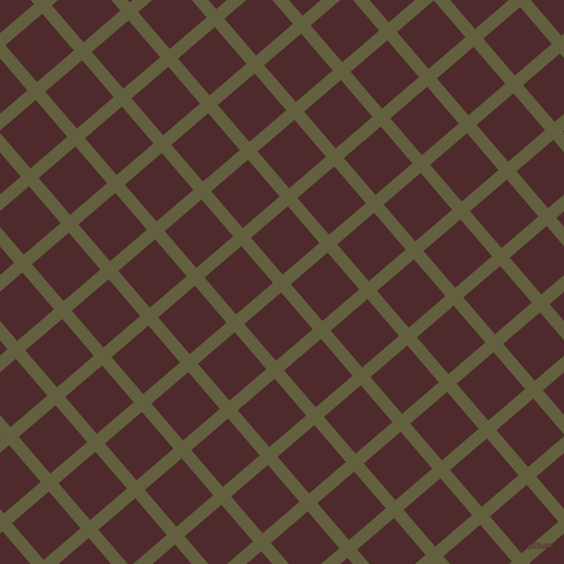 41/131 degree angle diagonal checkered chequered lines, 18 pixel line width, 69 pixel square size, Verdigris and Heath plaid checkered seamless tileable
