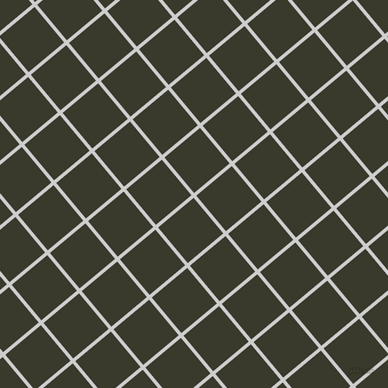 40/130 degree angle diagonal checkered chequered lines, 5 pixel line width, 67 pixel square size, Very Light Grey and El Paso plaid checkered seamless tileable